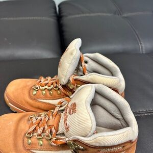 Timberland Brown Leather Hiking Boots